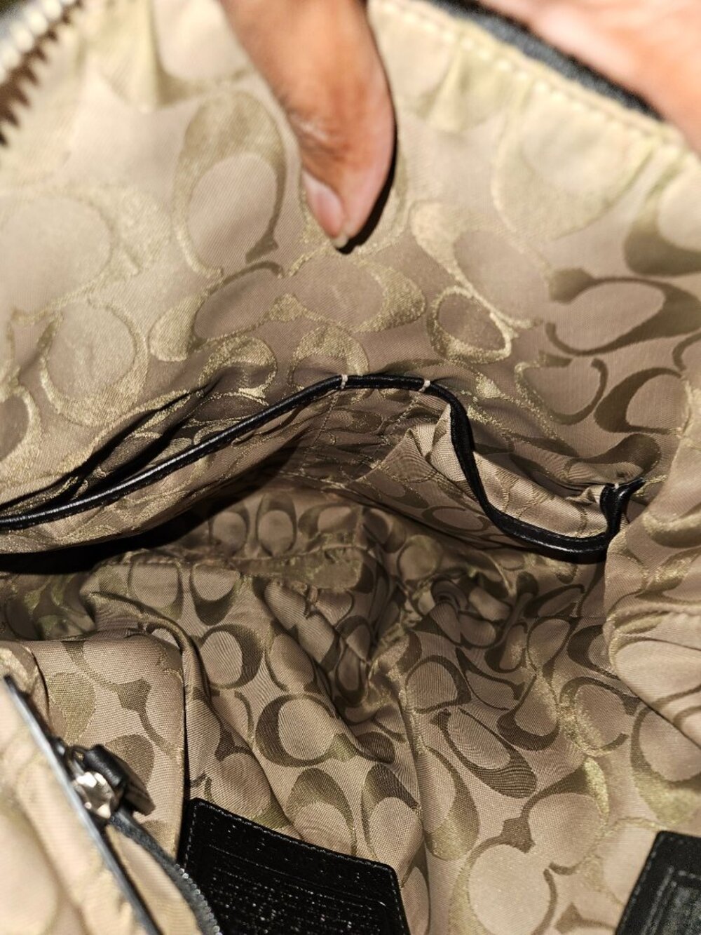 Coach Vintage Legacy Slim Leather Duffle Shoulder/Crossbody Minimalist Classic - Picture 13 of 16